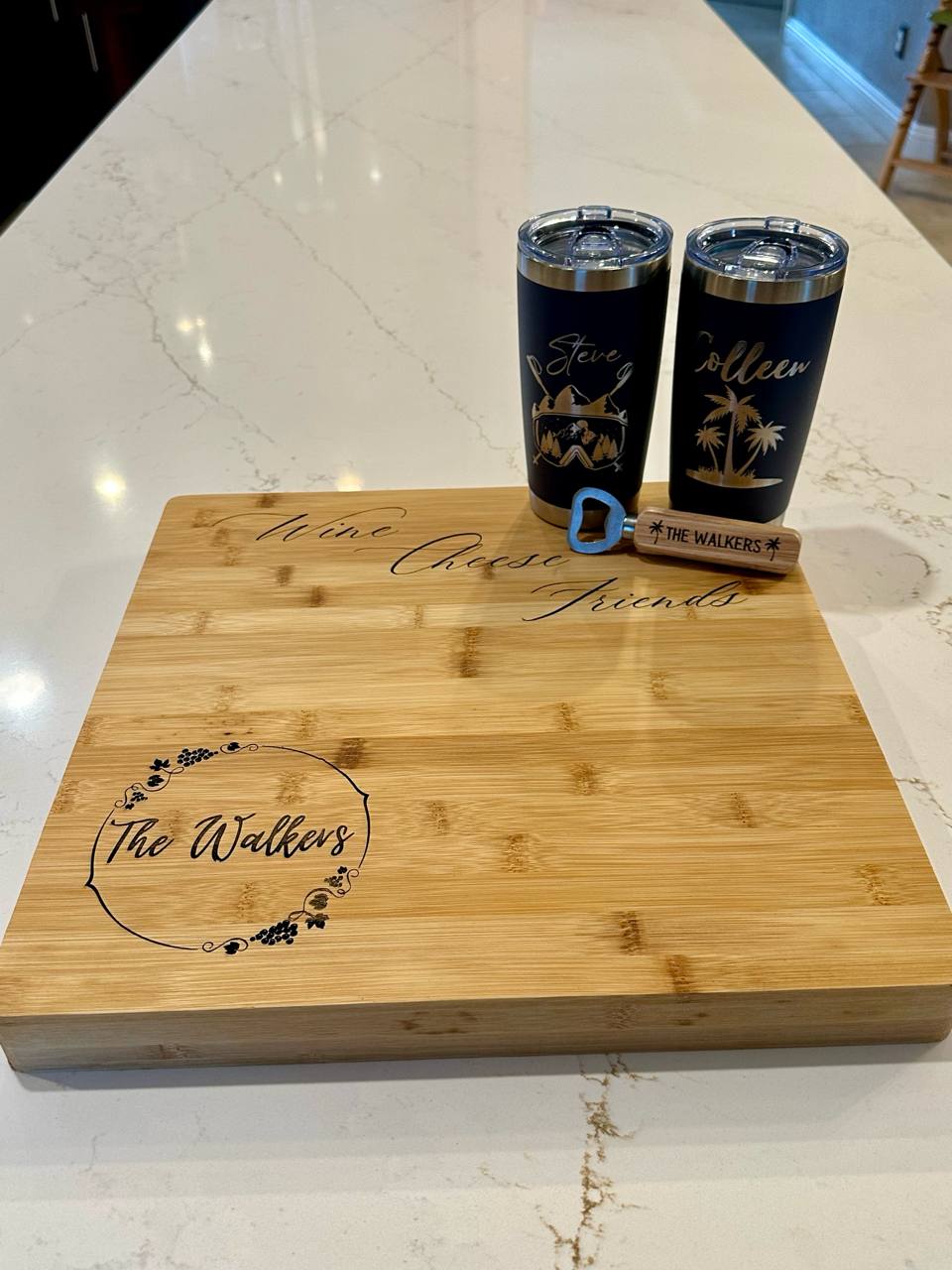 The Walkers personalized gift set